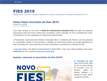 Tablet Screenshot of fies2019.com